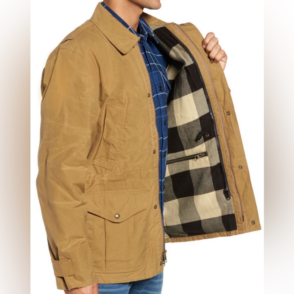 Filson Polson Dry Waxed Jacket, Size M